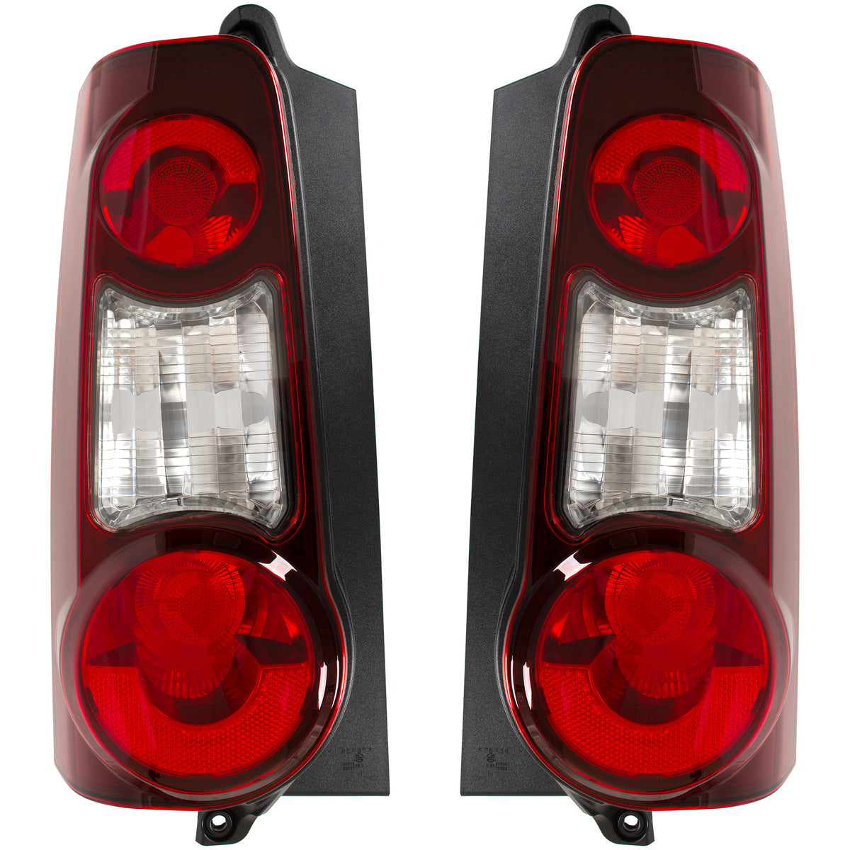 Citroen Berlingo III FL 12-19 WITH DOORS left + right tail light 2 pcs. SET