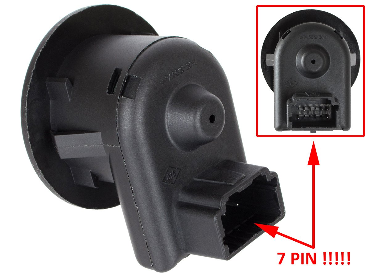 Opel Movano B 2010 - electric mirror adjustment switch WITHOUT FOLDING FUNCTION - 7 PINS