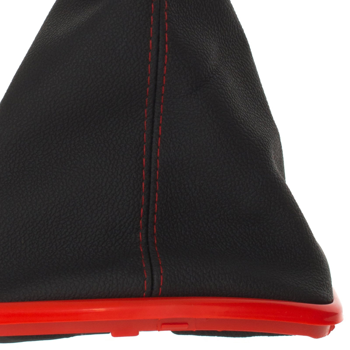 VW Golf IV 97-06 gear knob + GAITER WITH RED FRAME 5 GEARS 23 MM