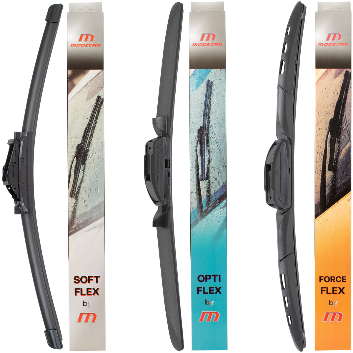 Pióro wycieraczki szyby przedniej M MODECAR FORCE FLEX 650mm + 550mm 2 szt. KPL