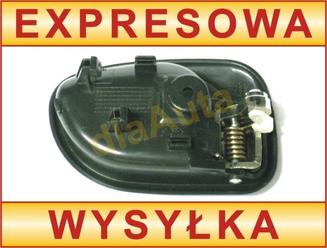 Hyundai Accent 94-02 klamka wewnętrzna CHROM przednia lewa