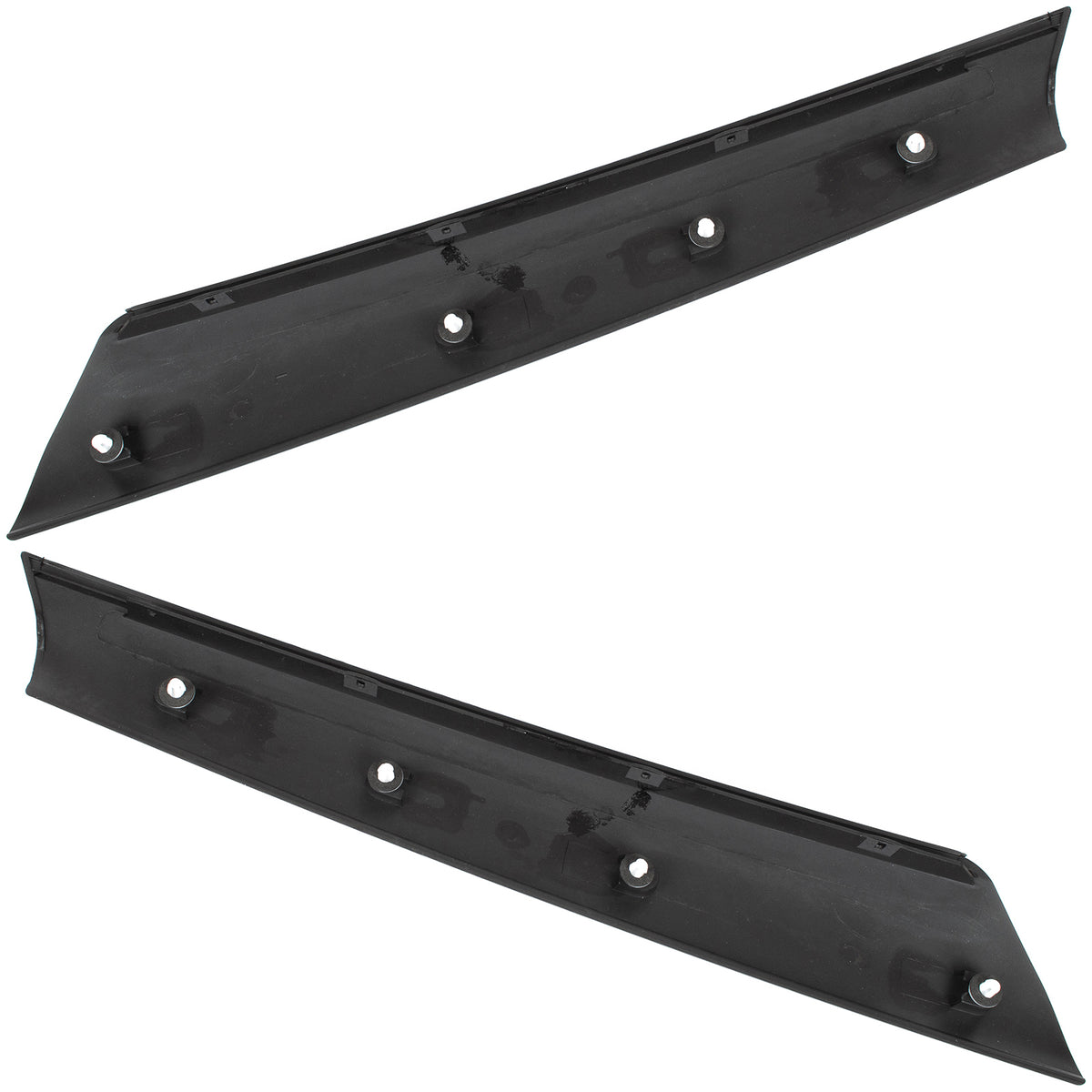 MINI R50 R53 01-06 Exterior A-pillar trim cover BLACK GLOSS left + right 2 pcs. set