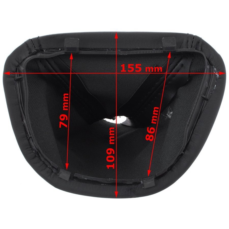 Mercedes Vito / Viano W639 03-13 BLACK gear stick gaiter + frame