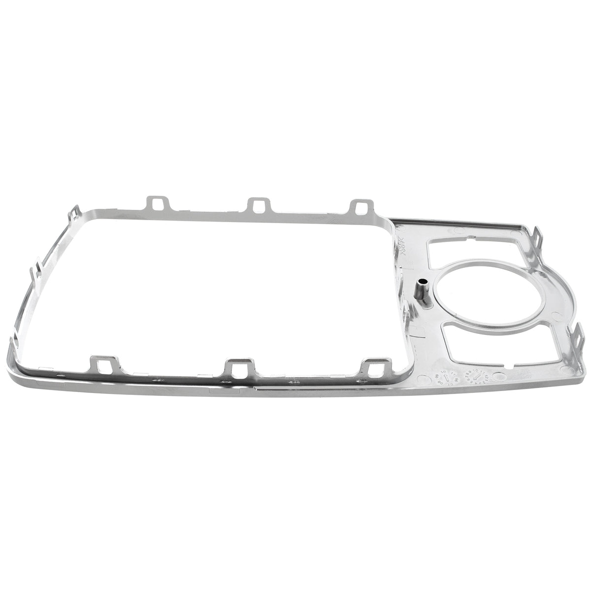 Audi A6 C6 04-11 center console MMI frame SILVER
