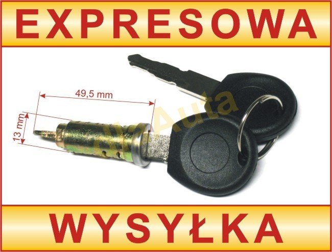 Ford Galaxy front door lock cylinder