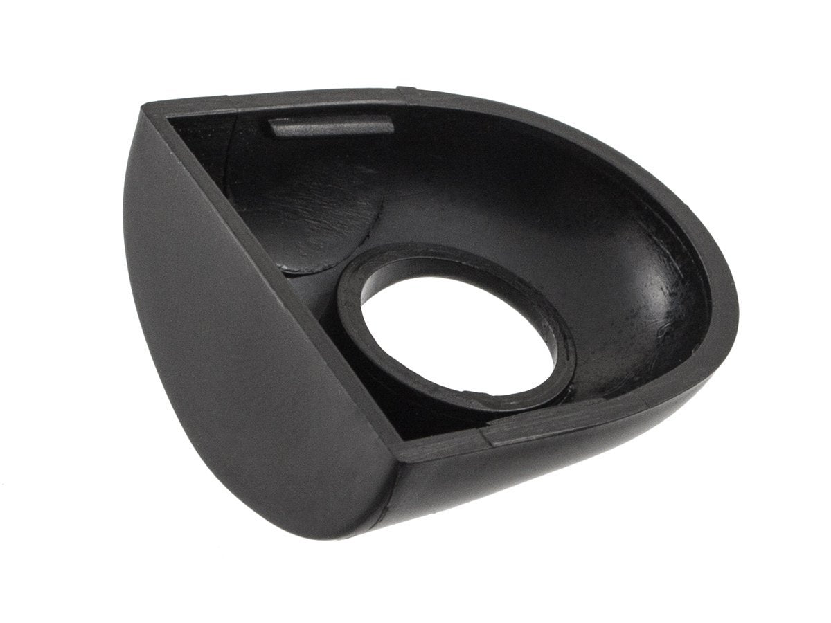 Renault Megane II 02-08 outer door handle cover BLACK WITH HOLE