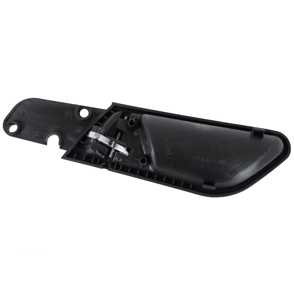 Mercedes W245 B-Class 08-11 front = rear inner door handle BLACK + CHROME right