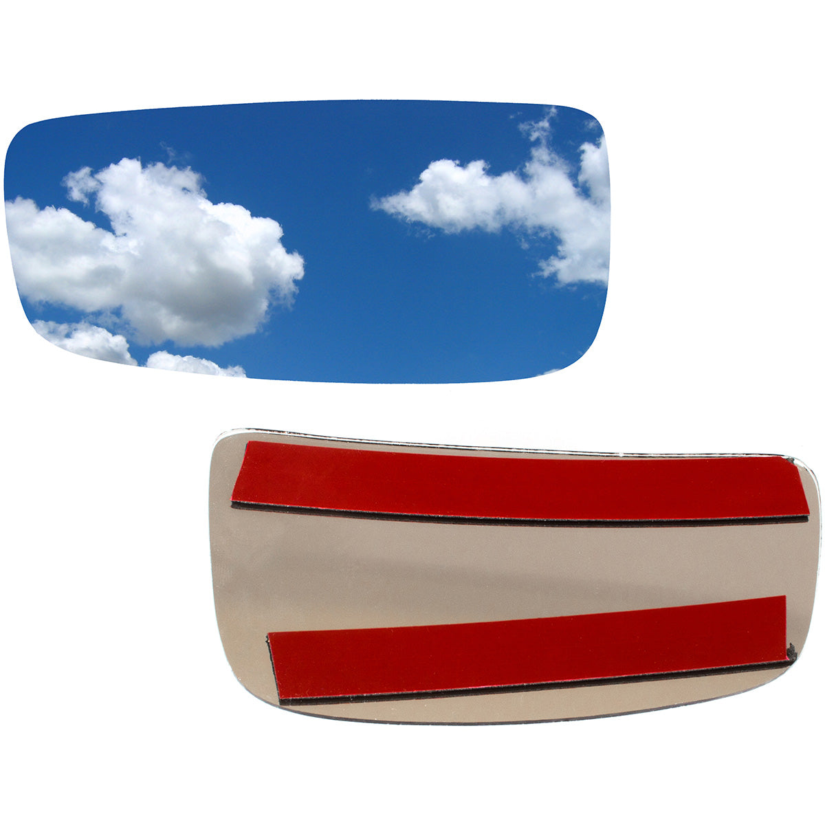 Citroen Jumpy 07-16 mirror glass (insert) SMALL left