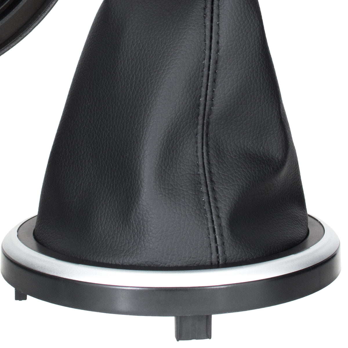 Ford Fusion 02-12 gear knob BLACK / SILVER + gaiter with frame SILVER 5 GEARS