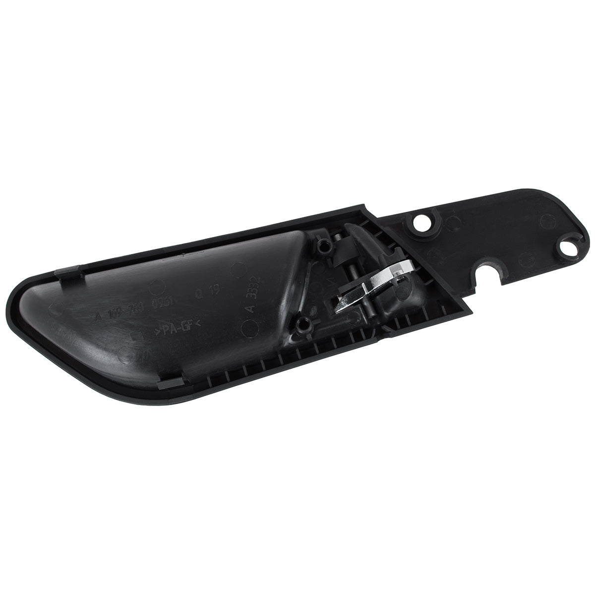Mercedes W169 A-Class 08-12 front = rear inner door handle BLACK + CHROME left