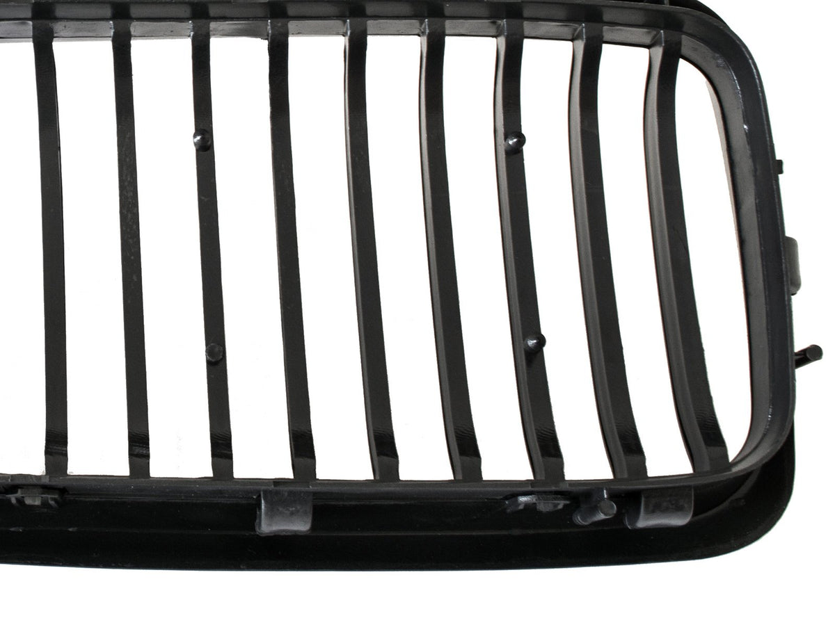 BMW 7 E38 FL 98-01 dummy grilles (kidneys) left + right set BLACK MAT