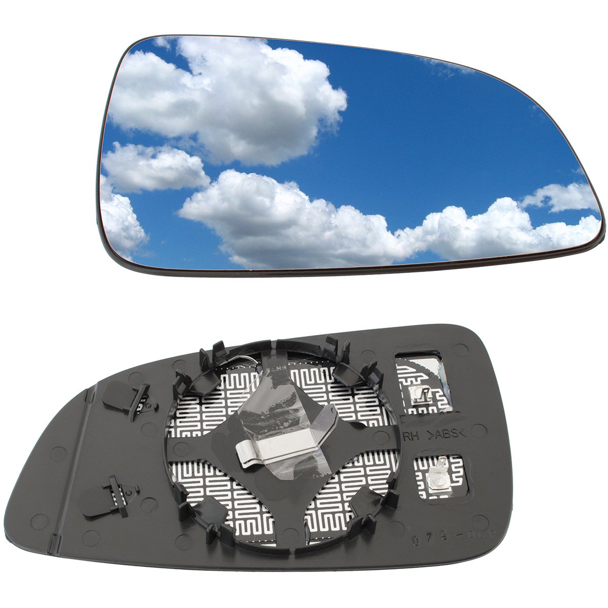 Opel Astra III H 04-09 heated mirror glass right