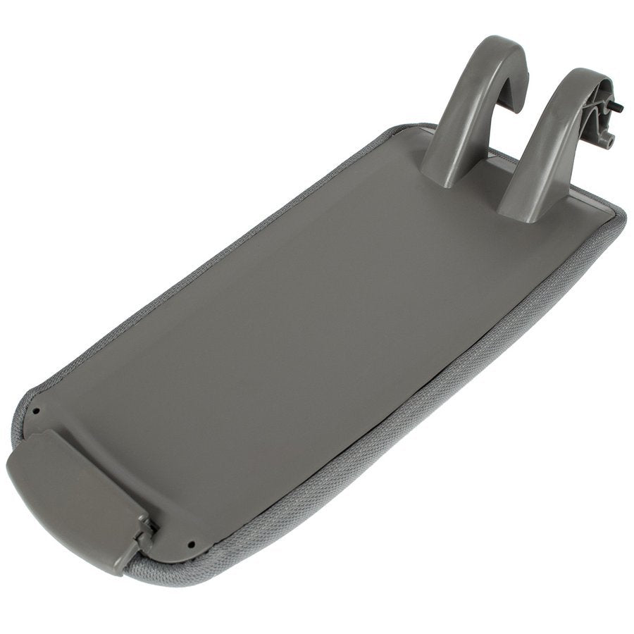 Audi A4 B7 04-08 armrest lid with button and upholstery COMPLETE GREY FABRIC THICK HINGES