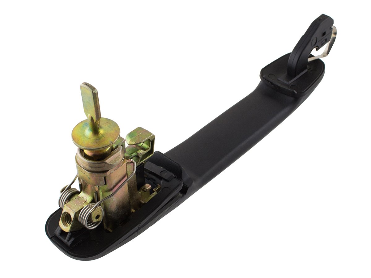 Ford Galaxy I 95-05 front left outer door handle SHORT PADDLE WITH WIDE FLANGE