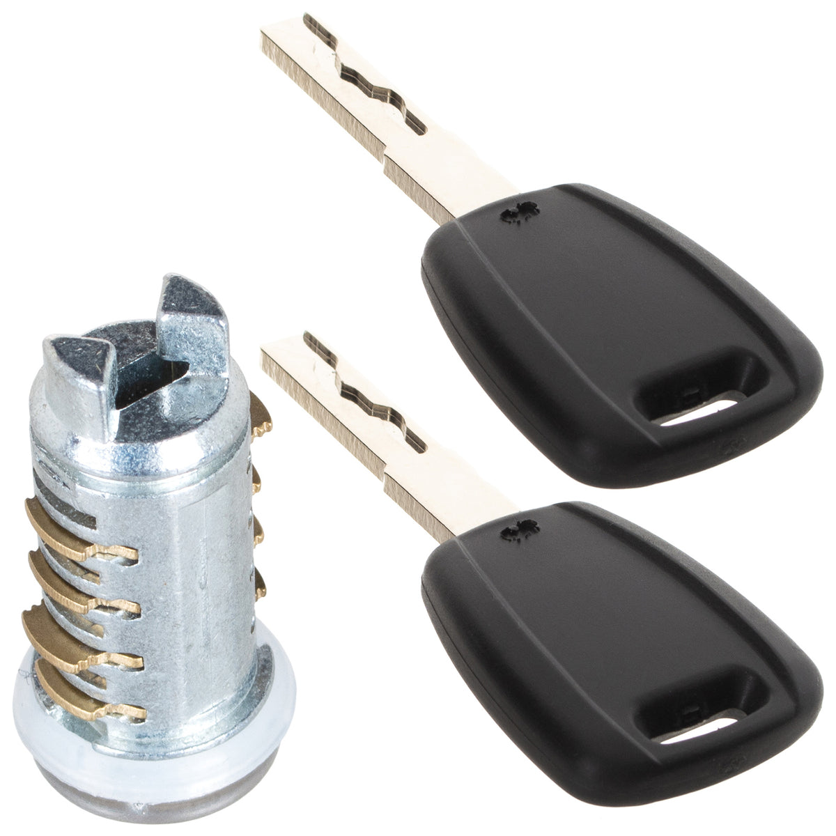 Fiat Doblo I 01-10 REAR door handle lock cylinder + 2 keys SET