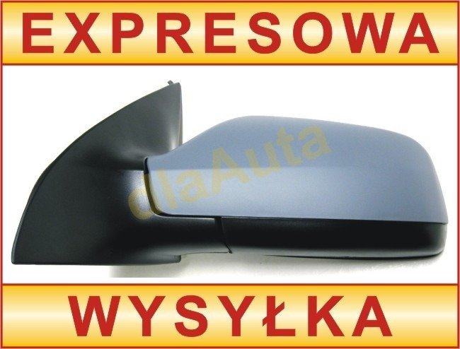 Opel Astra II 98-06 manual exterior mirror FOR PAINTING left
