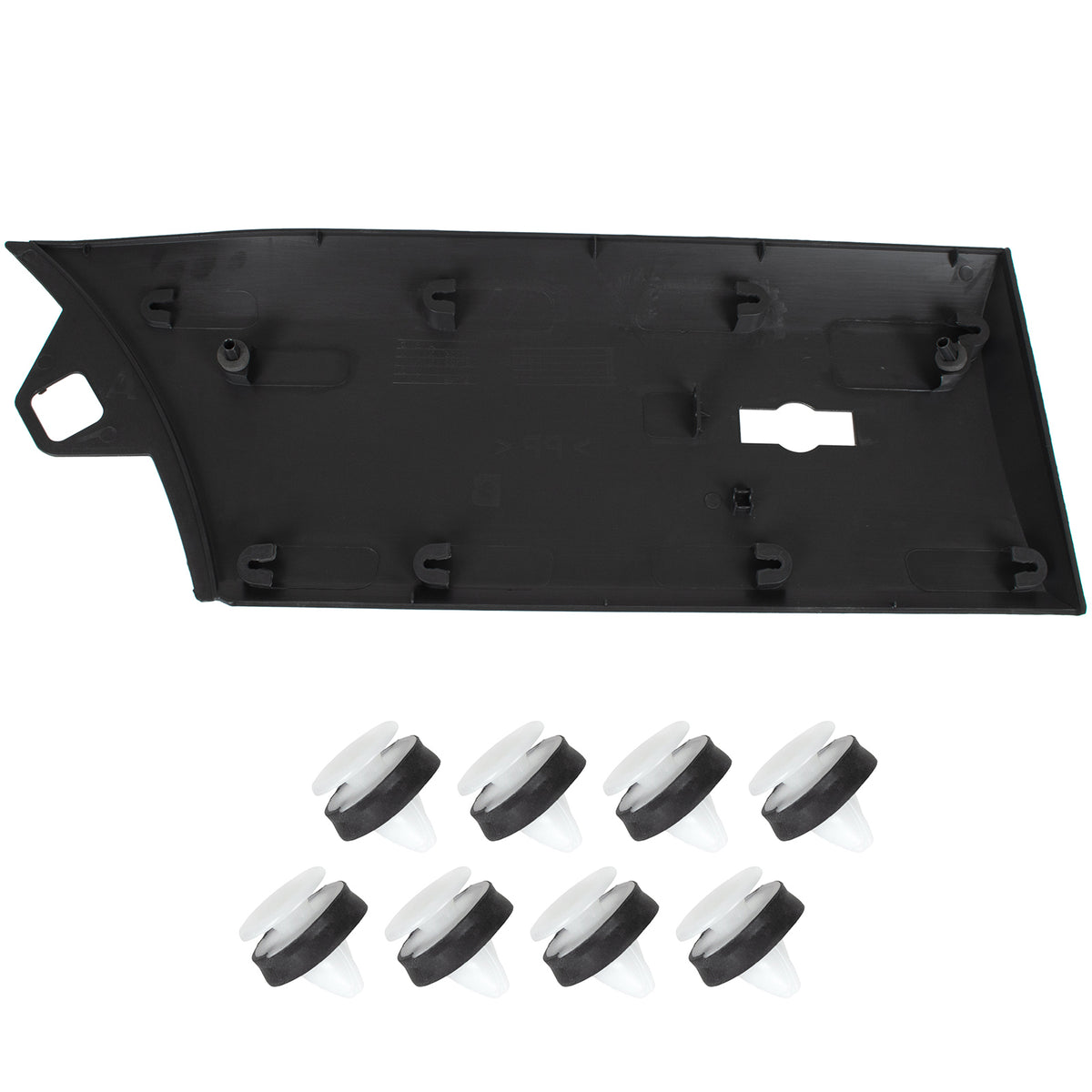 Ford Transit MK8 2014- side moulding BEFORE REAR WHEEL with space for MARKER LIGHT left