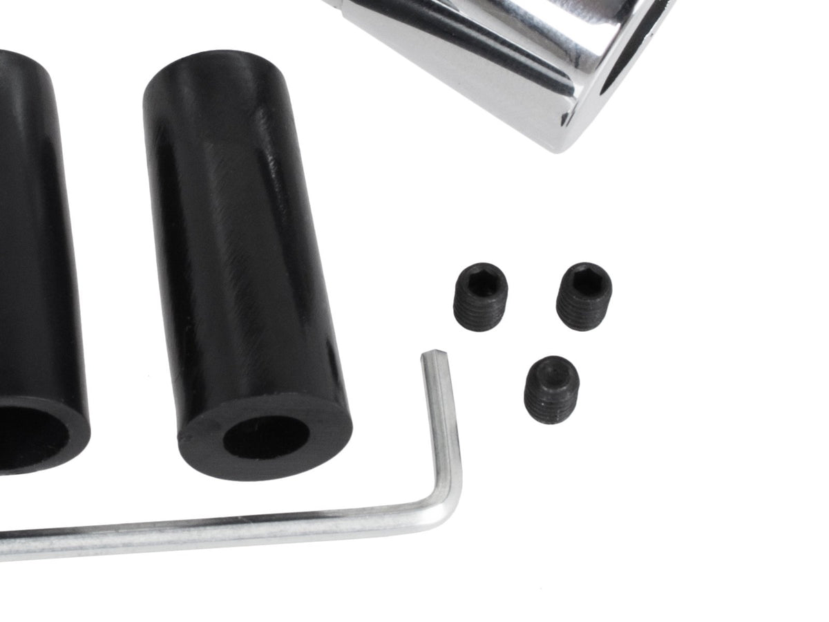 BMW E39 E46 E53 E60 E61 E81 E82 E83 E85 E87 E90 E91 E92 E93 gear knob SILVER+CHROME 6 SPEED
