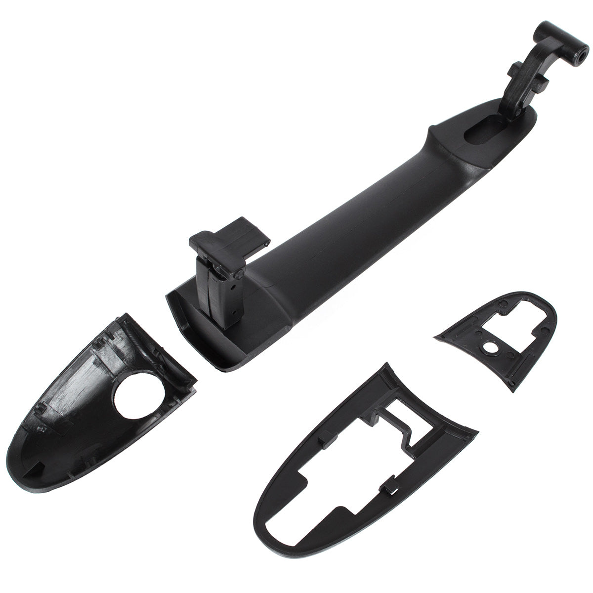 Mercedes Sprinter 2005- external front left = right door handle WITH HOLE