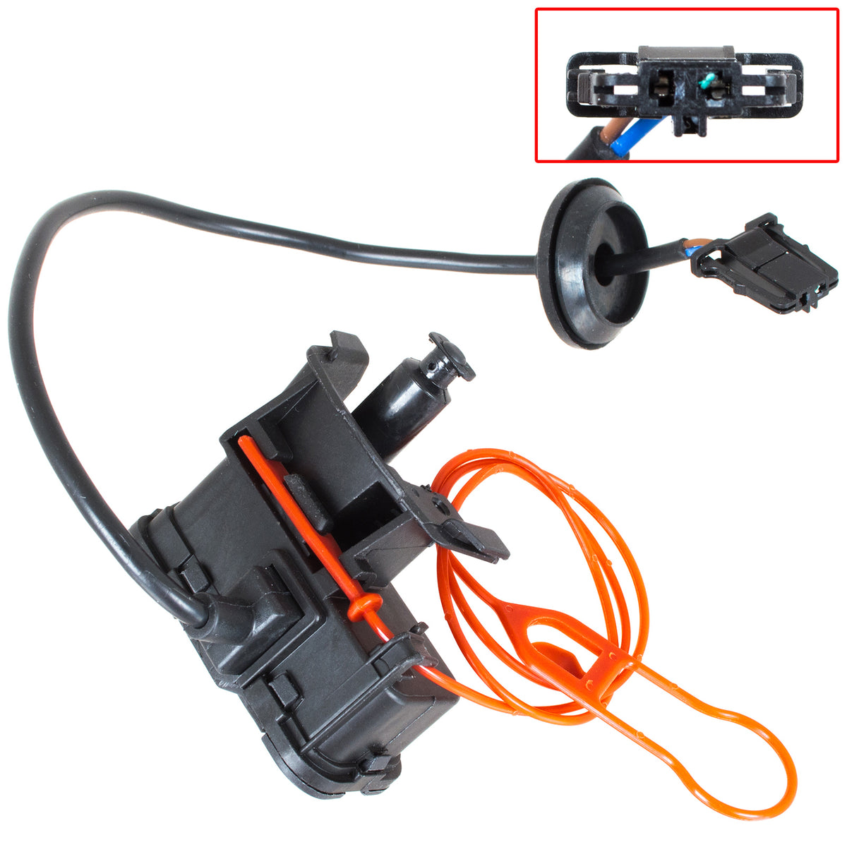 VW Polo V 2010 - fuel filler flap actuator