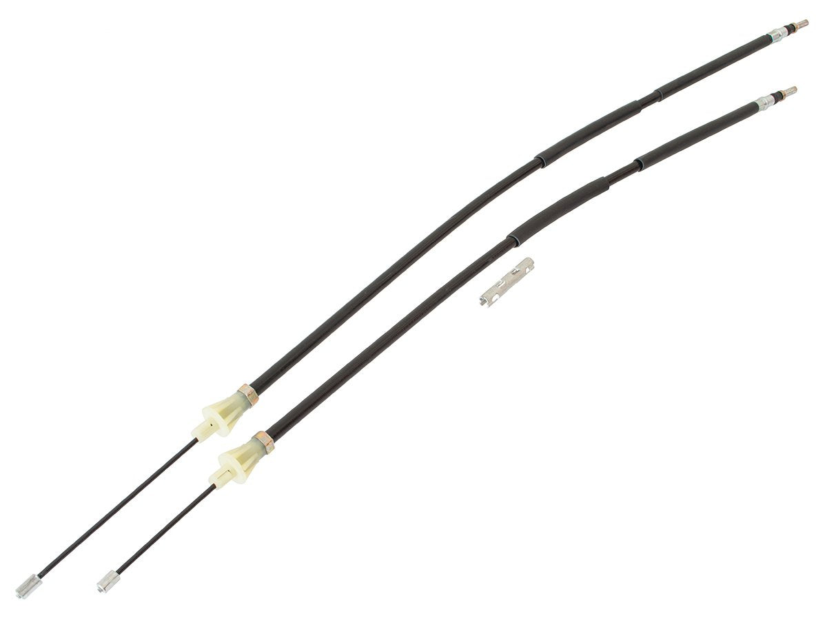 Renault Scenic II 2003 - electric handbrake cables, 2 pcs, complete set
