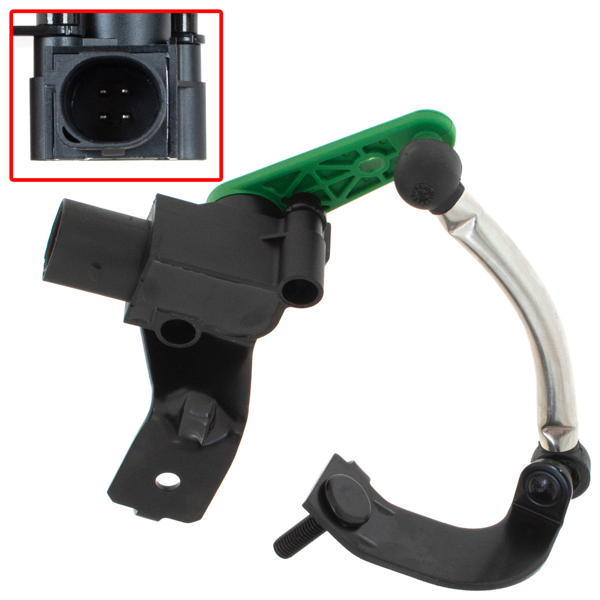 VW Caddy III IV CC Eos Passat B6 B7 Scirocco III Sharan II Tiguan I Touran I XENON headlight leveling sensor front left