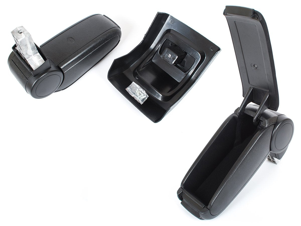 Ford Focus Mk2 04-11 Armrest COMPLETE BLACK FABRIC + mounting kit