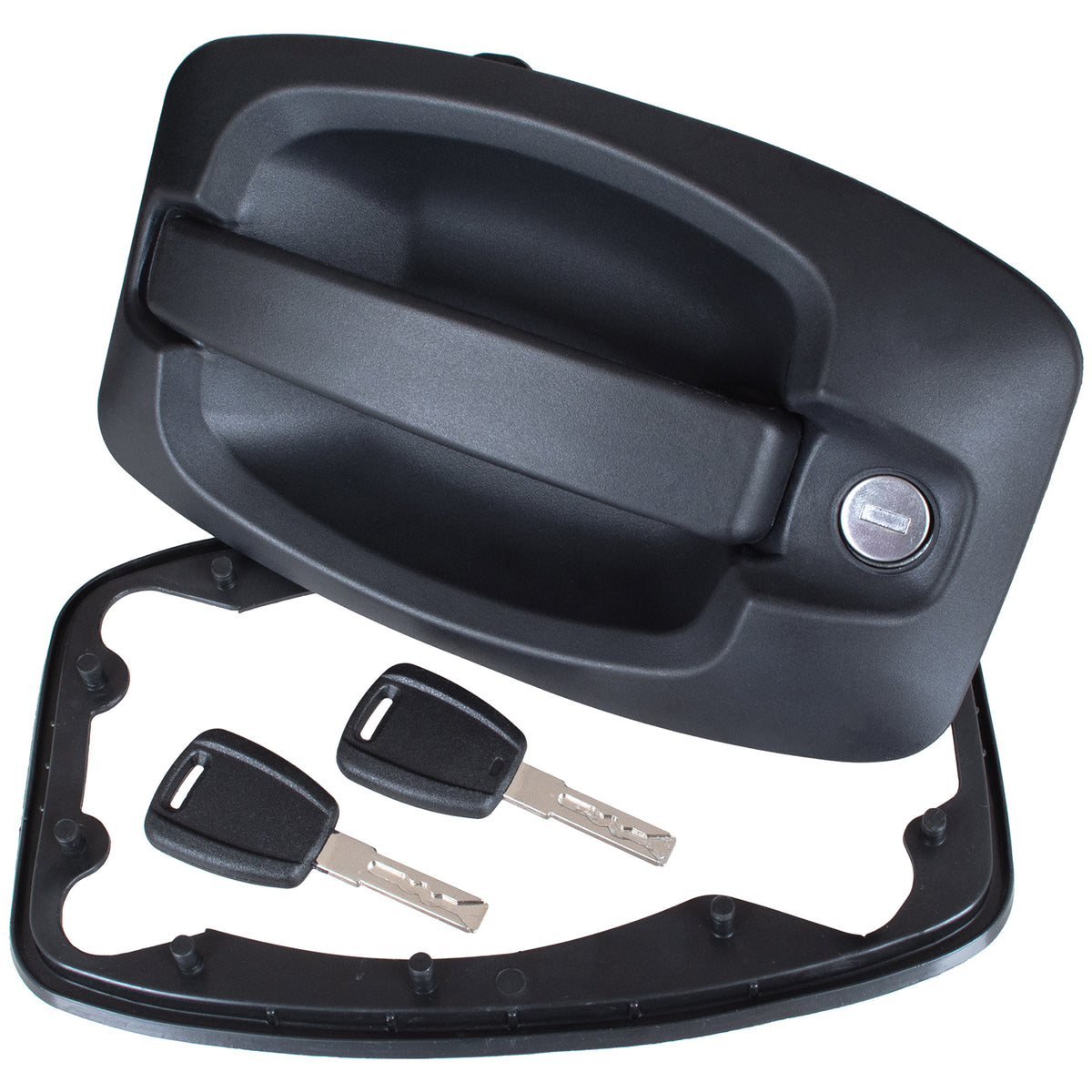 Peugeot Boxer 2006- FRONT door outer handle left = right + LOCK CYLINDER + 2 KEYS COMPLETE SET