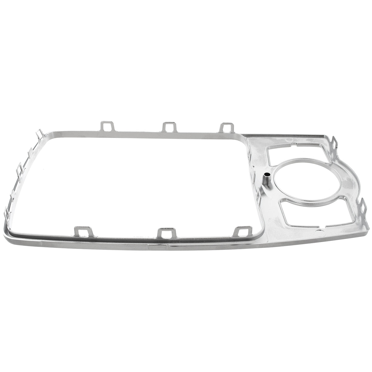 Audi Q7 4L 06-15 center console frame MMI SILVER