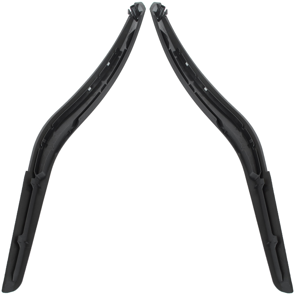 BMW X1 E84 09-15 inner handle BLACK front = rear left + right doors 2 pcs. SET
