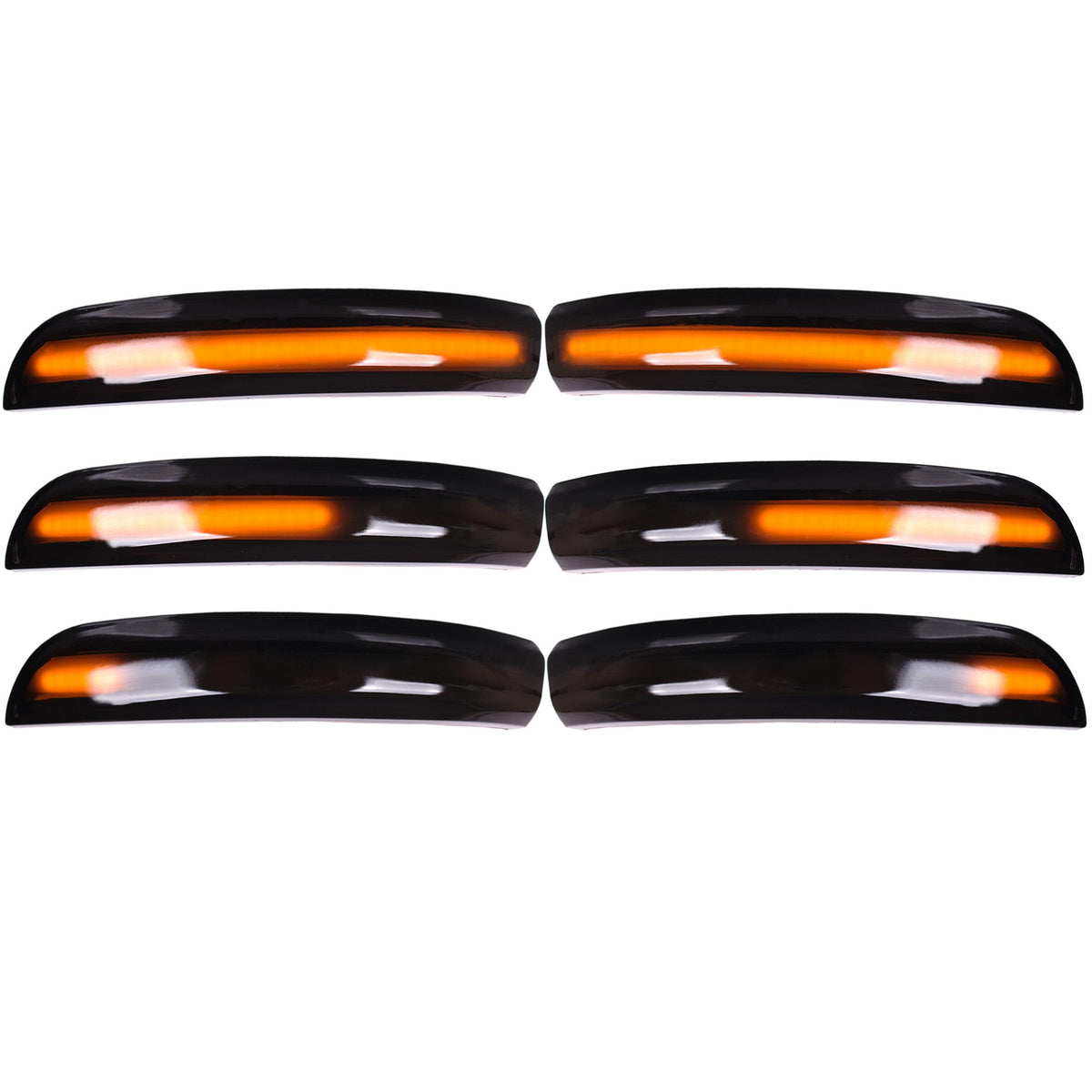 FORD KUGA ECOSPORT ESCAPE LED SMOKED DYNAMIC Side Indicator 2 pcs SET