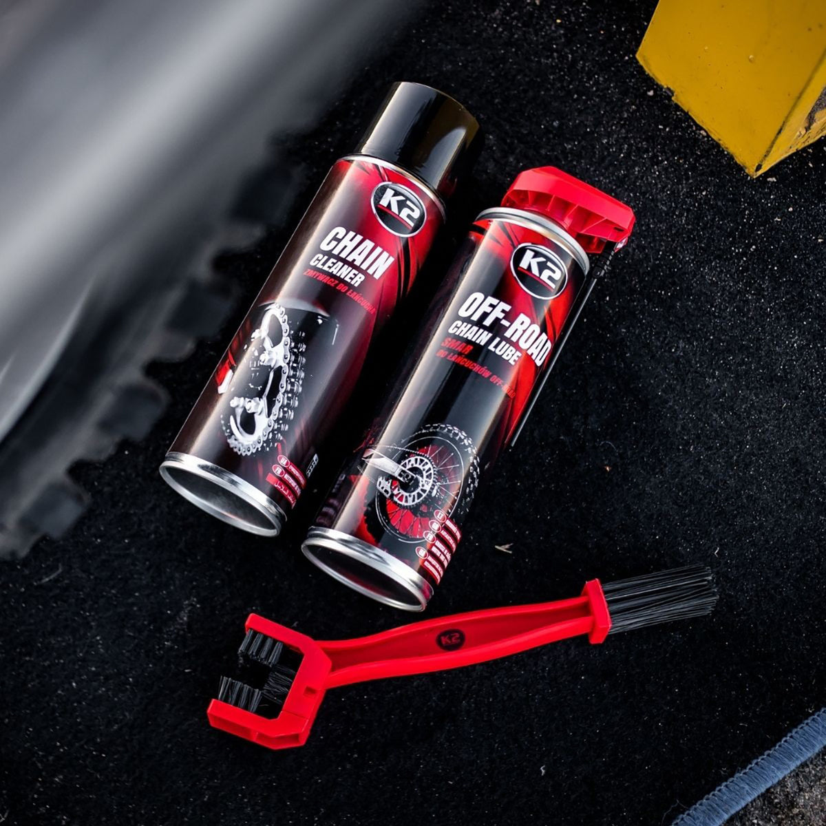 K2 SMAR DO ŁAŃCUCHÓW OFF-ROAD 250ml W139