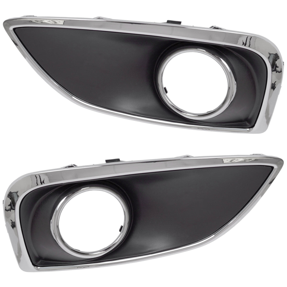HYUNDAI IX35 LM 09-15 Atrapa zderzaka przedniego ramka halogenu LEWA + PRAWA 2 szt. KPL