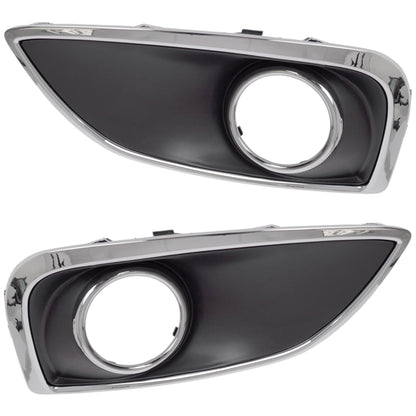 HYUNDAI IX35 LM 09-15 Atrapa zderzaka przedniego ramka halogenu LEWA + PRAWA 2 szt. KPL