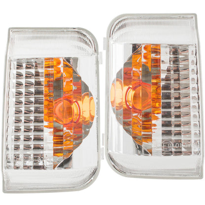 Fiat Ducato 2006- turn signal in mirror ORANGE INSERT left + right 2 pcs. SET