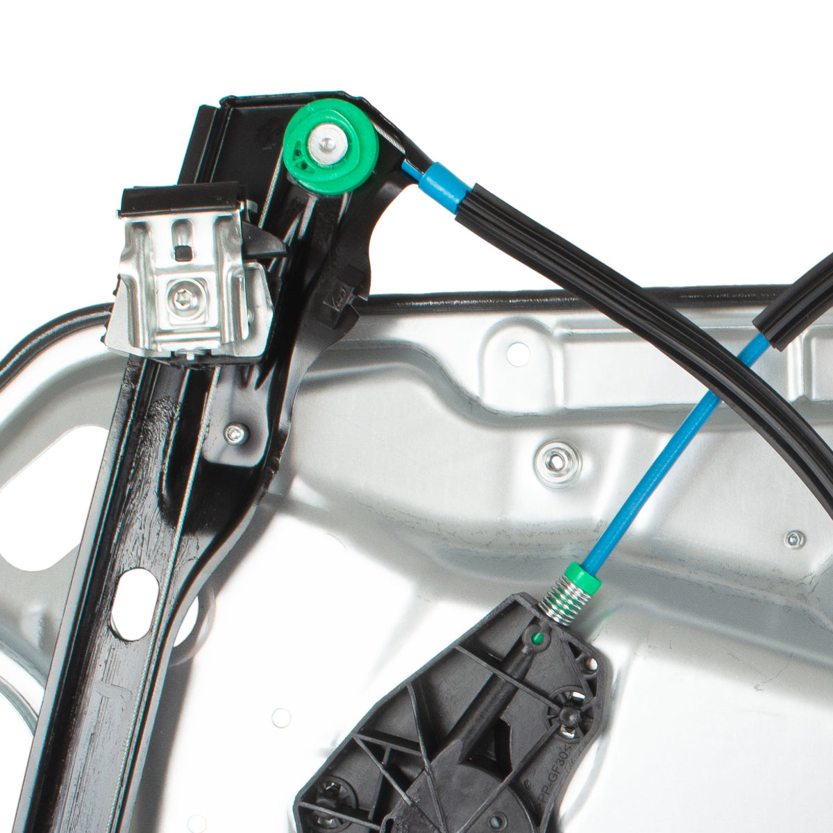 VW Passat B6 05-10 electric front left window regulator WITH PANEL