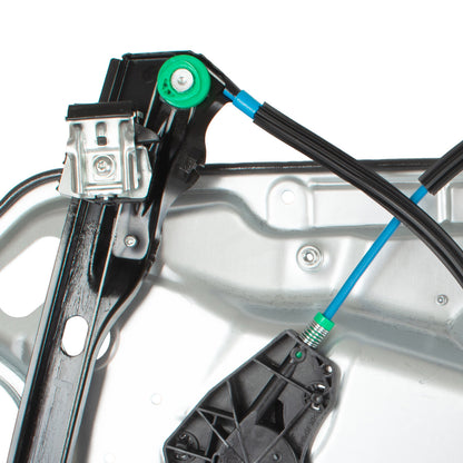 VW Passat B6 05-10 electric front left window regulator WITH PANEL