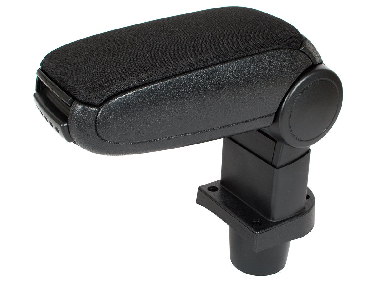 Toyota Yaris II 05-12 armrest COMPLETE BLACK FABRIC + mounting kit