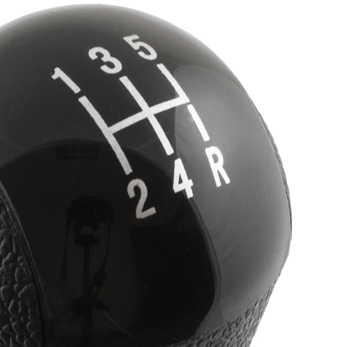 Ford Focus Mk2 04-08 Gear knob BLACK + gaiter with chrome frame 5 SPEED