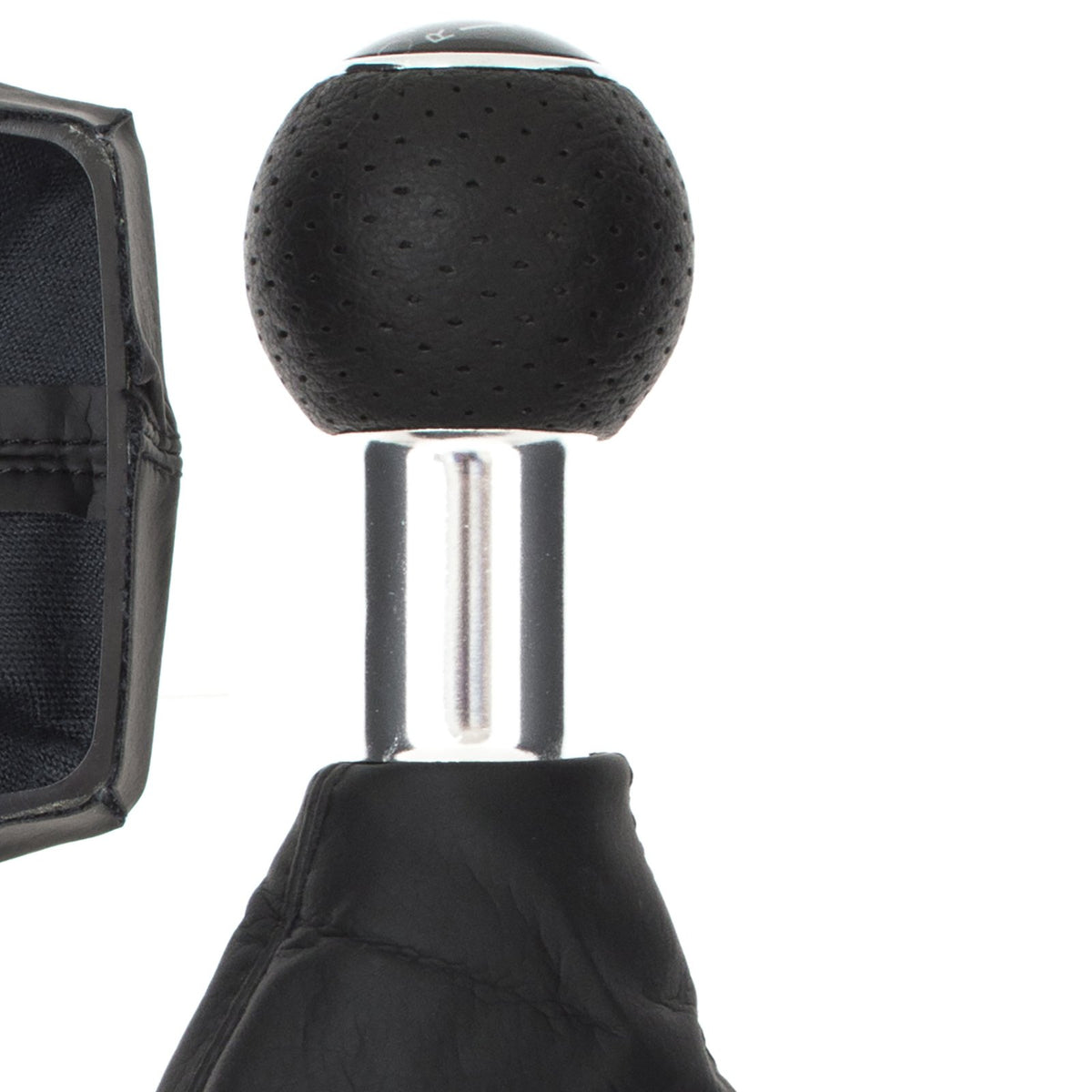 Audi A4 B6 00-04 gear knob BLACK + BLACK GAITER