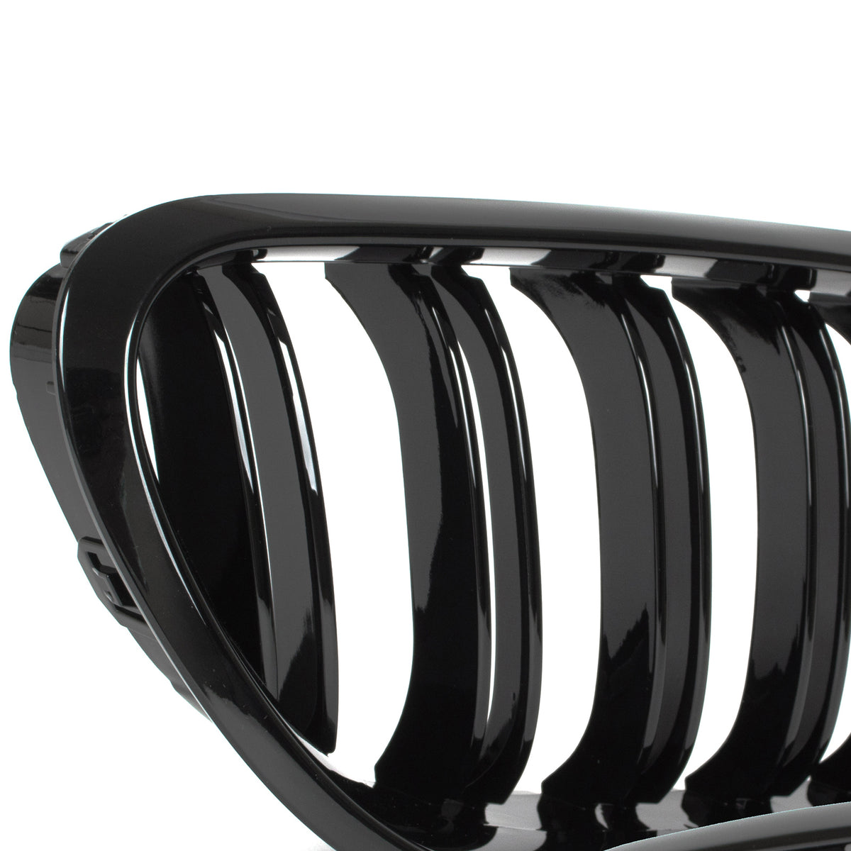 BMW 6 F06 F12 F13 10-18 grille (kidneys) left + right set BLACK GLOSSY DOUBLE BAR