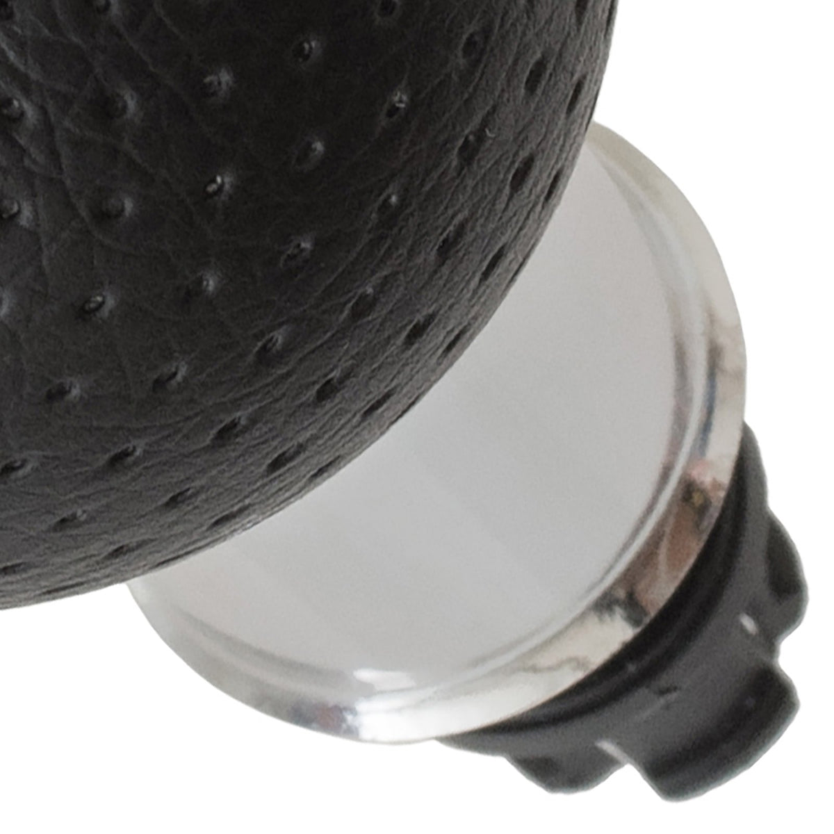 Audi A3 8L 96-03 gear knob BLACK + CHROME 5 GEARS