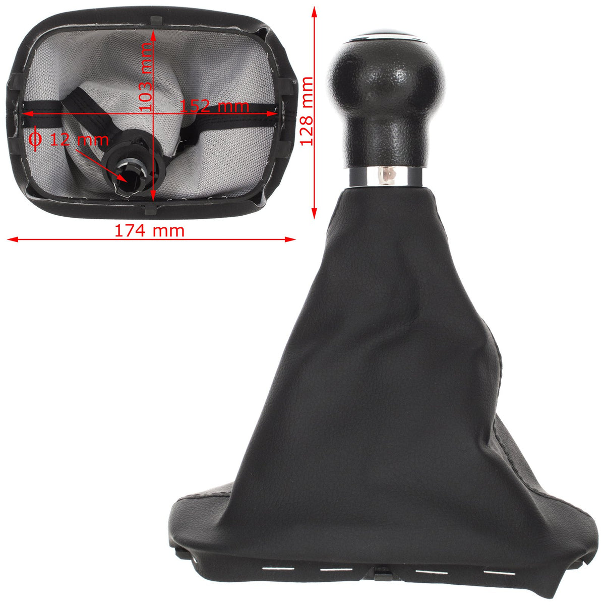 VW Passat B5 FL 00-05 gear knob + GAITER