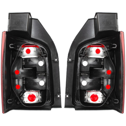 VW T6 Multivan T6 15-24 2-DRZWI Lampa tylna Lewa + Prawa 2 szt. KPL