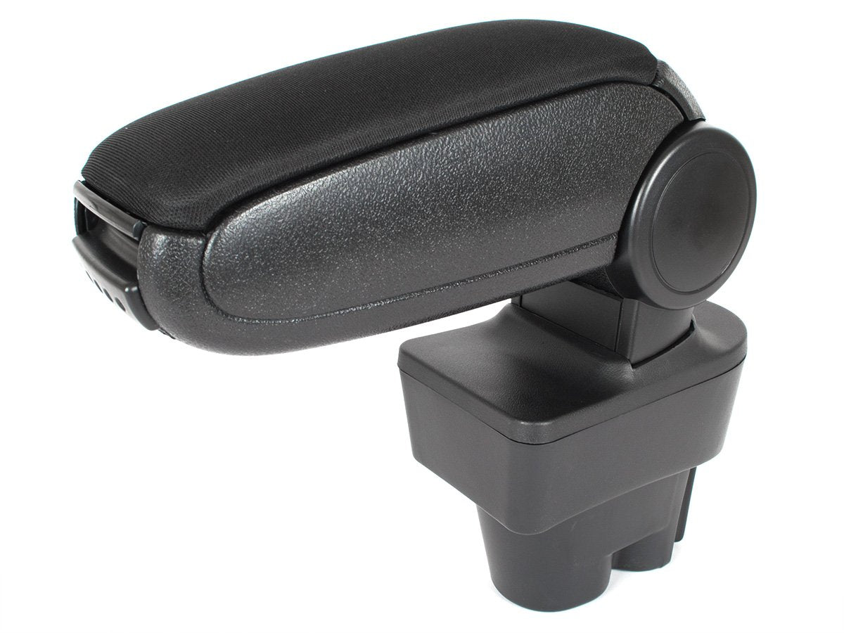 Peugeot 207 2006- armrest COMPL. BLACK FABRIC + mounting kit