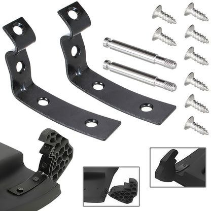 Audi A3 8P 03-12 passenger glove box hinges + pins + screws SET