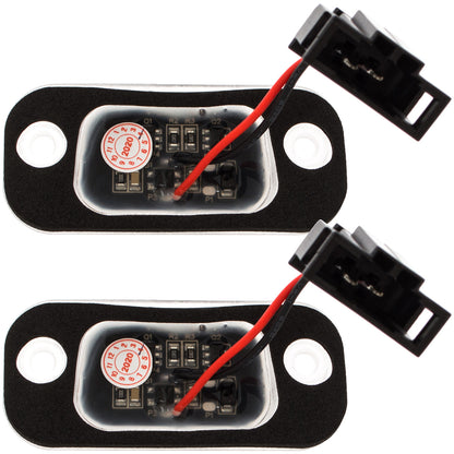 Seat Cordoba Ibiza II VW Golf III H/B Cabrio Polo III Classic Variant LED license plate lights 2 pcs. set