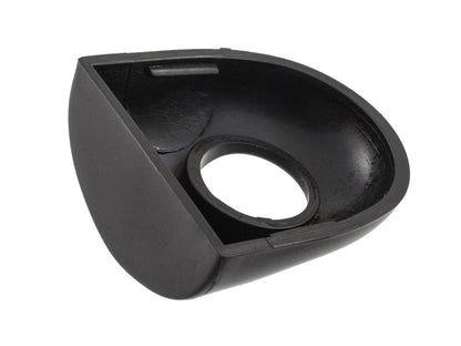 Renault Megane II 02-08 outer door handle cover BLACK WITH HOLE