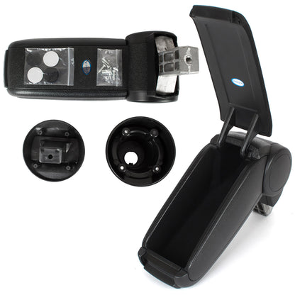 Seat Ibiza IV 08-17 armrest COMPLETE BLACK FABRIC + mounting kit