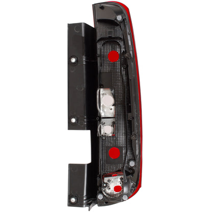 Fiat Doblo II FL 2015- WITH DOORS left tail light